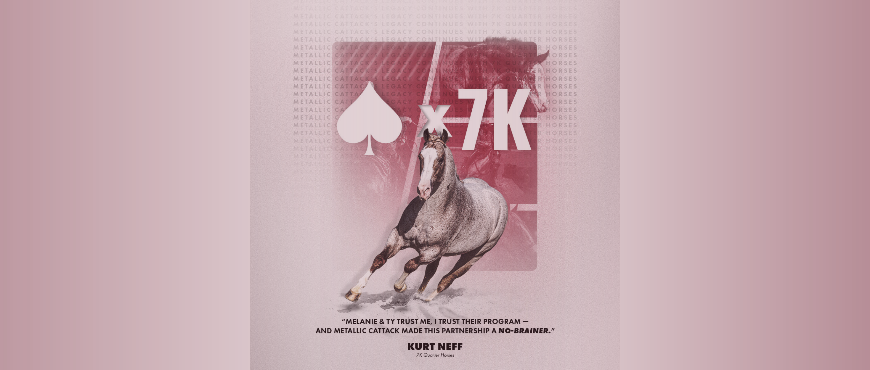 Built on Grit: 7K Quarter Horses Joins Metallic Cattack's Ownership Team
