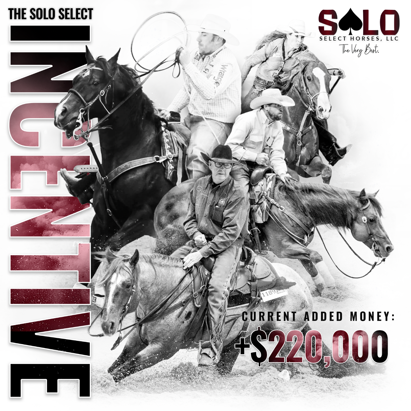 Jackpot: Added Money Exceeds $220,000 Prior to Start of Breeding Season for Solo Incentive