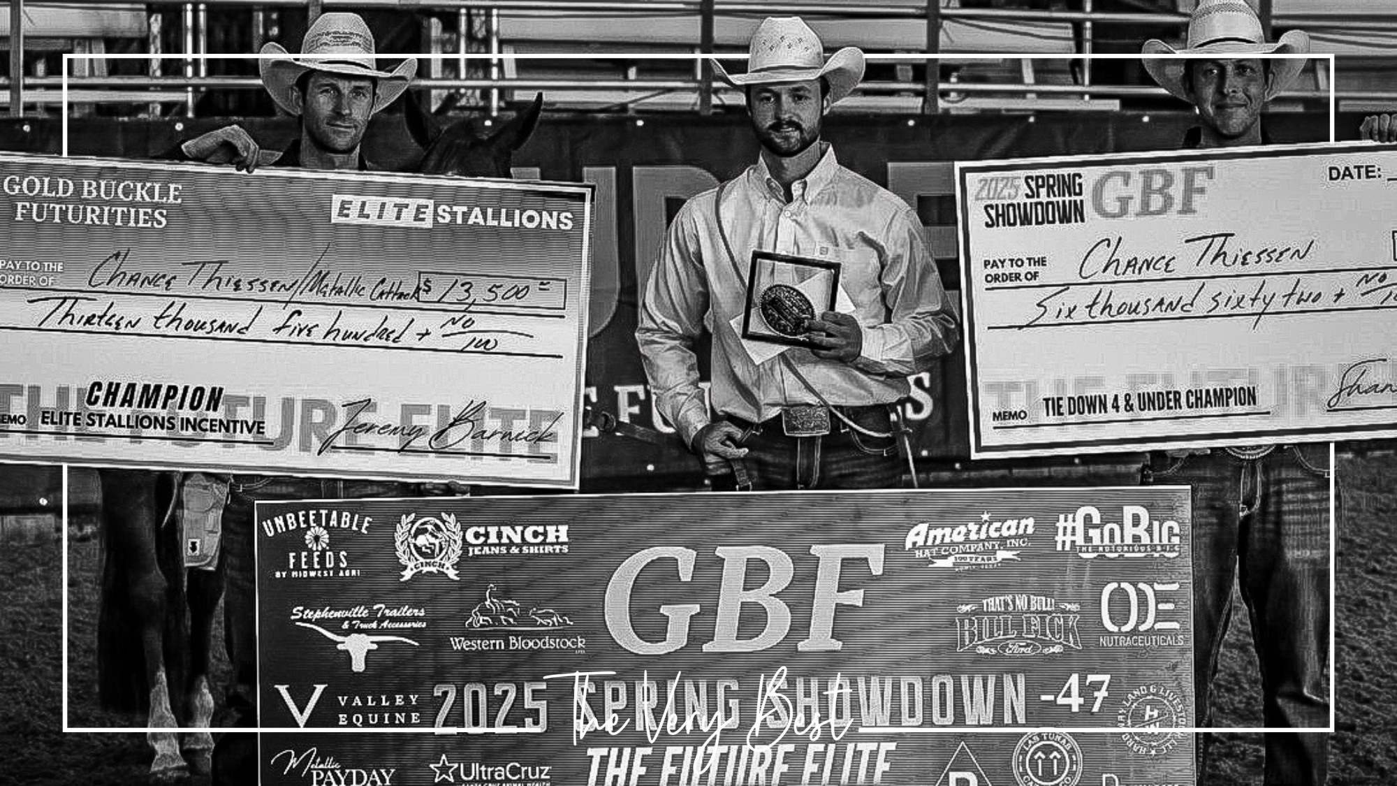 THE FUTURE—Metallic Cattack Gelding Dominates Gold Buckle Futurities 4 & Under Tie Down.