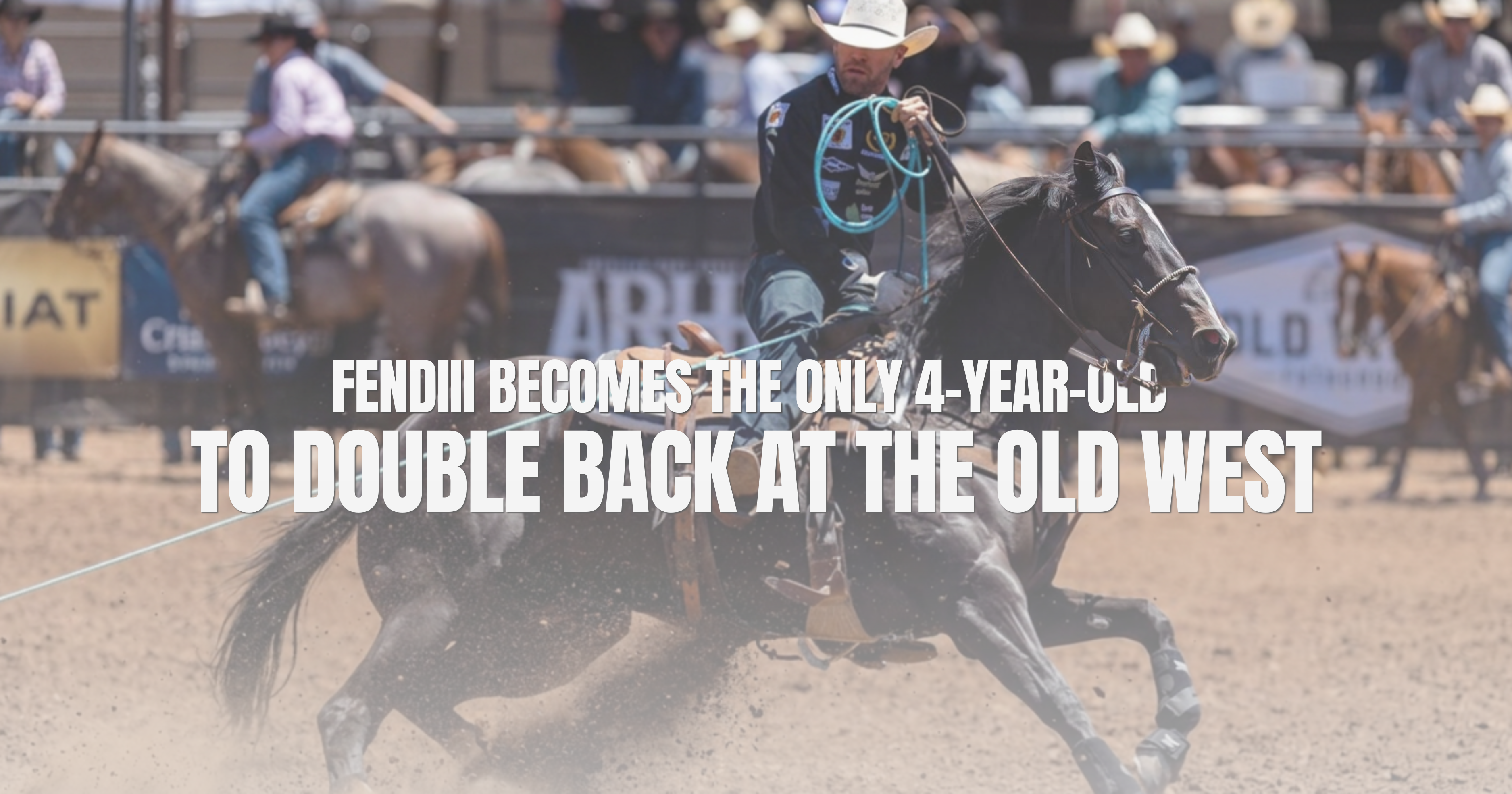 Built on Purpose: Fendiii Becomes the Only 4-Year-Old to Double Back at the Old West