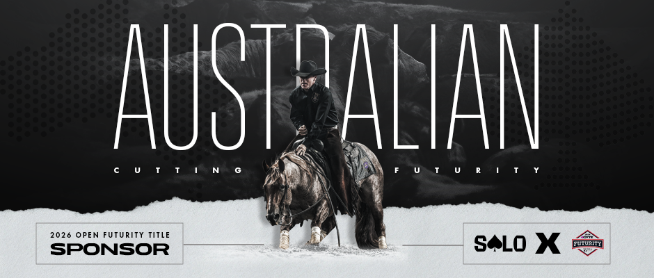 Solo Select Expands Global Reach with Sponsorship of the 2026 NCHA Australia Open Futurity