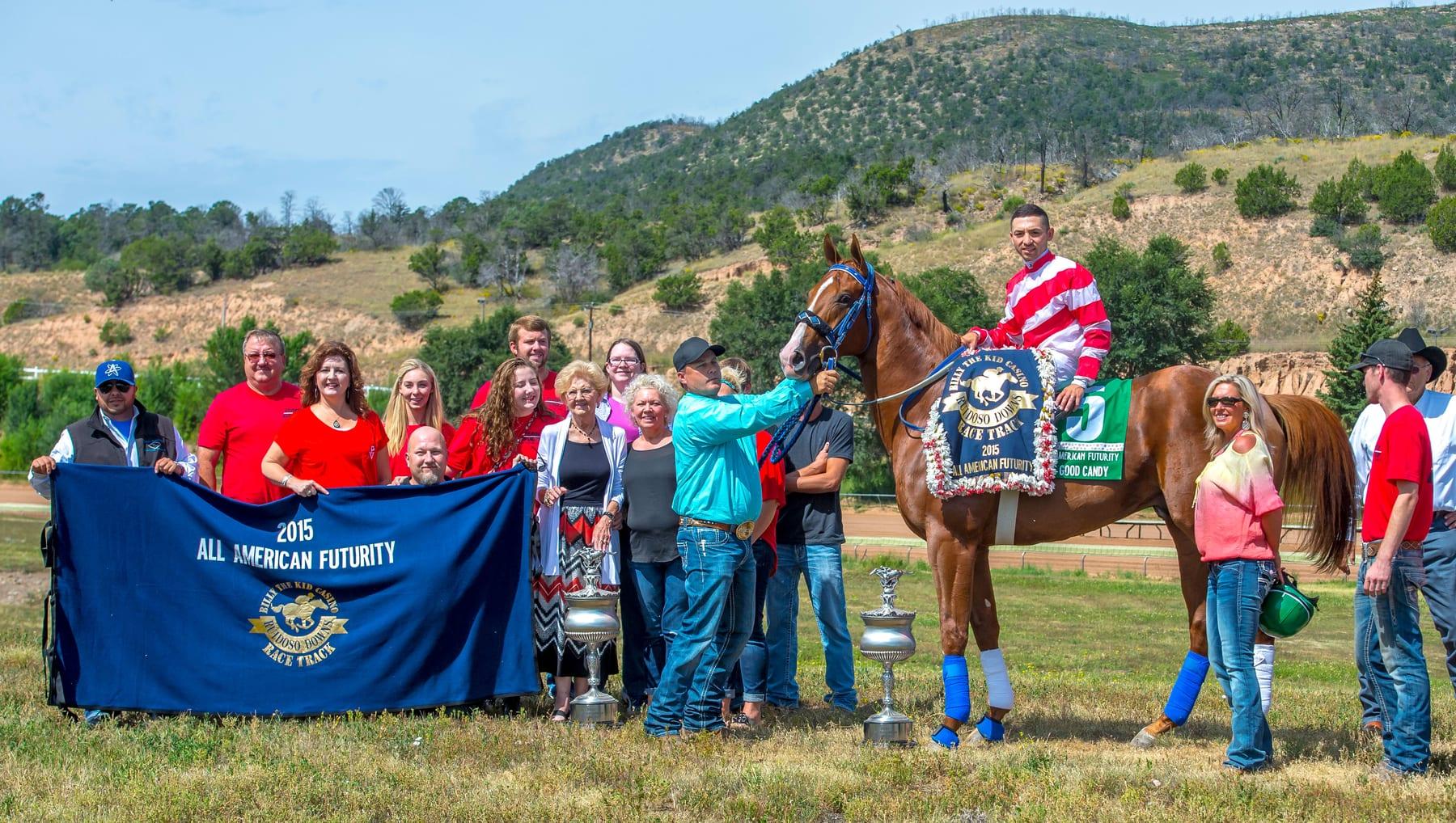 Jess Good Candy, sorrel racing stallion at Solo Select Horses — photo 2