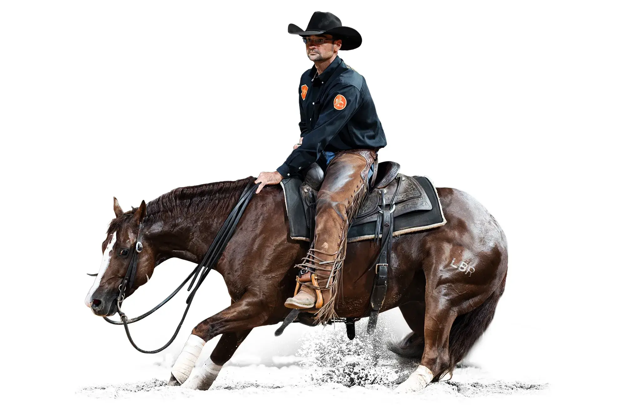 LBR Hangem, a 2020 sorrel cutting breeding stallion, by Dual Reyish standing at Solo Select Horses