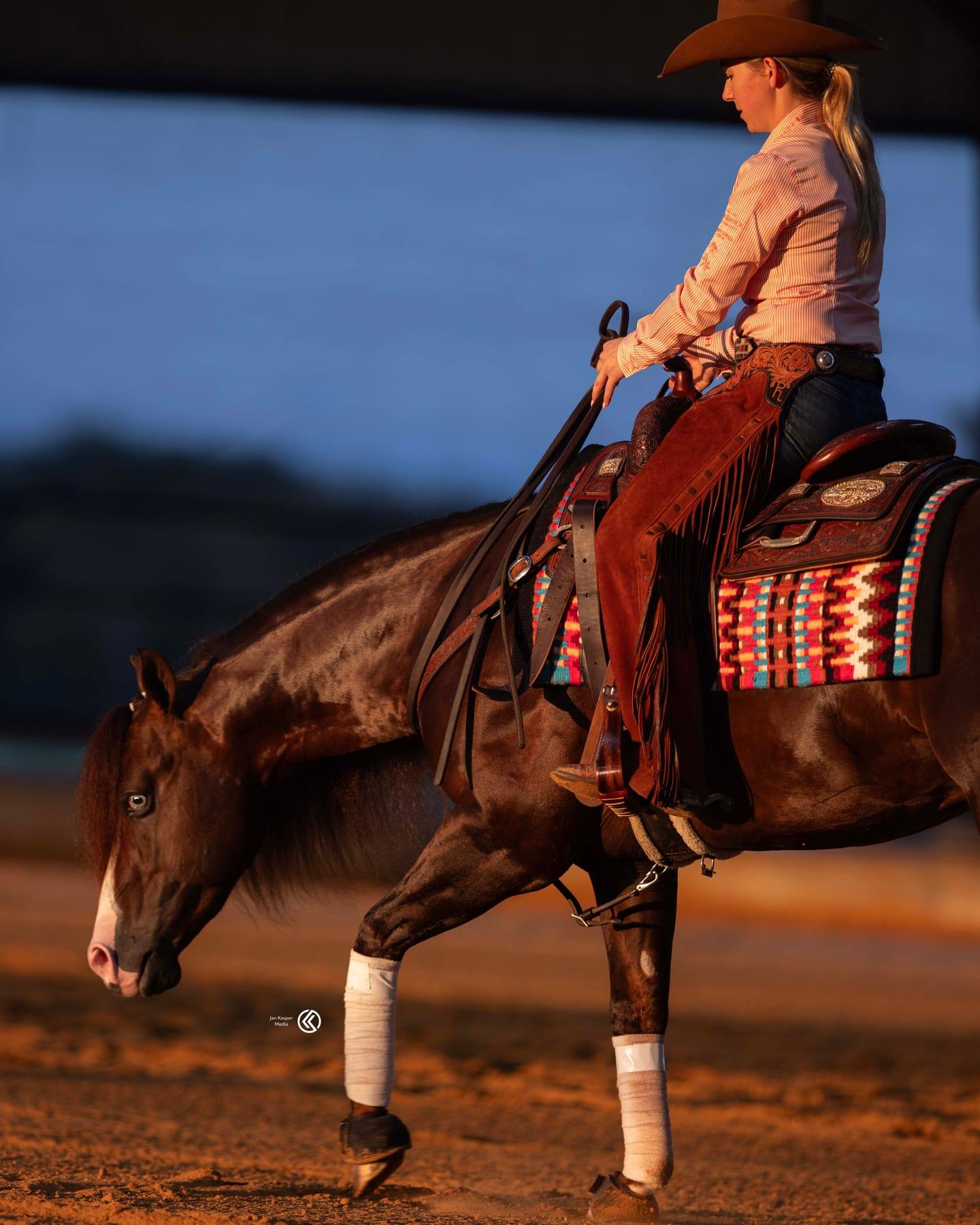 The Firemen, sorrel reining stallion at Solo Select Horses — photo 1