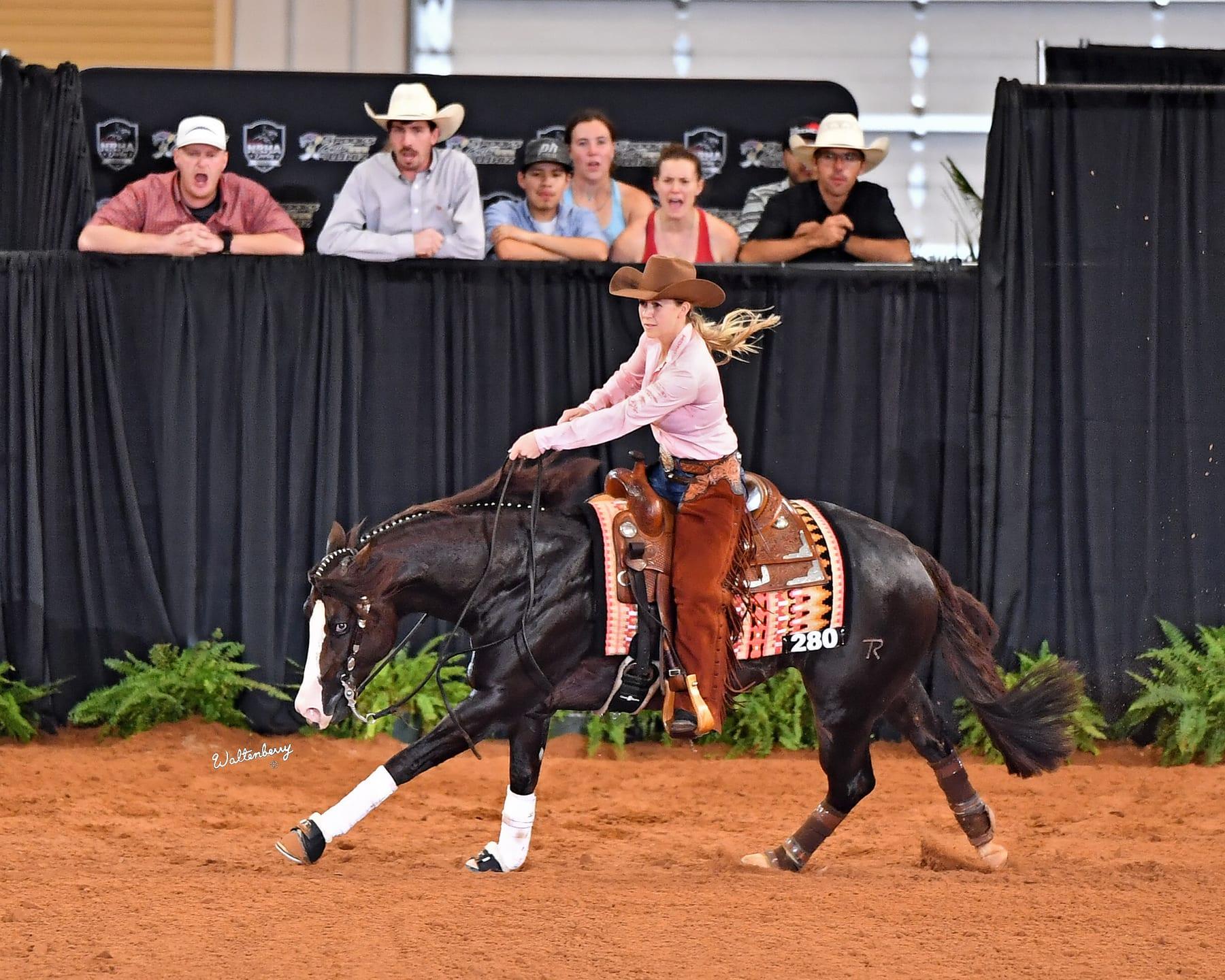 The Firemen, sorrel reining stallion at Solo Select Horses — photo 10