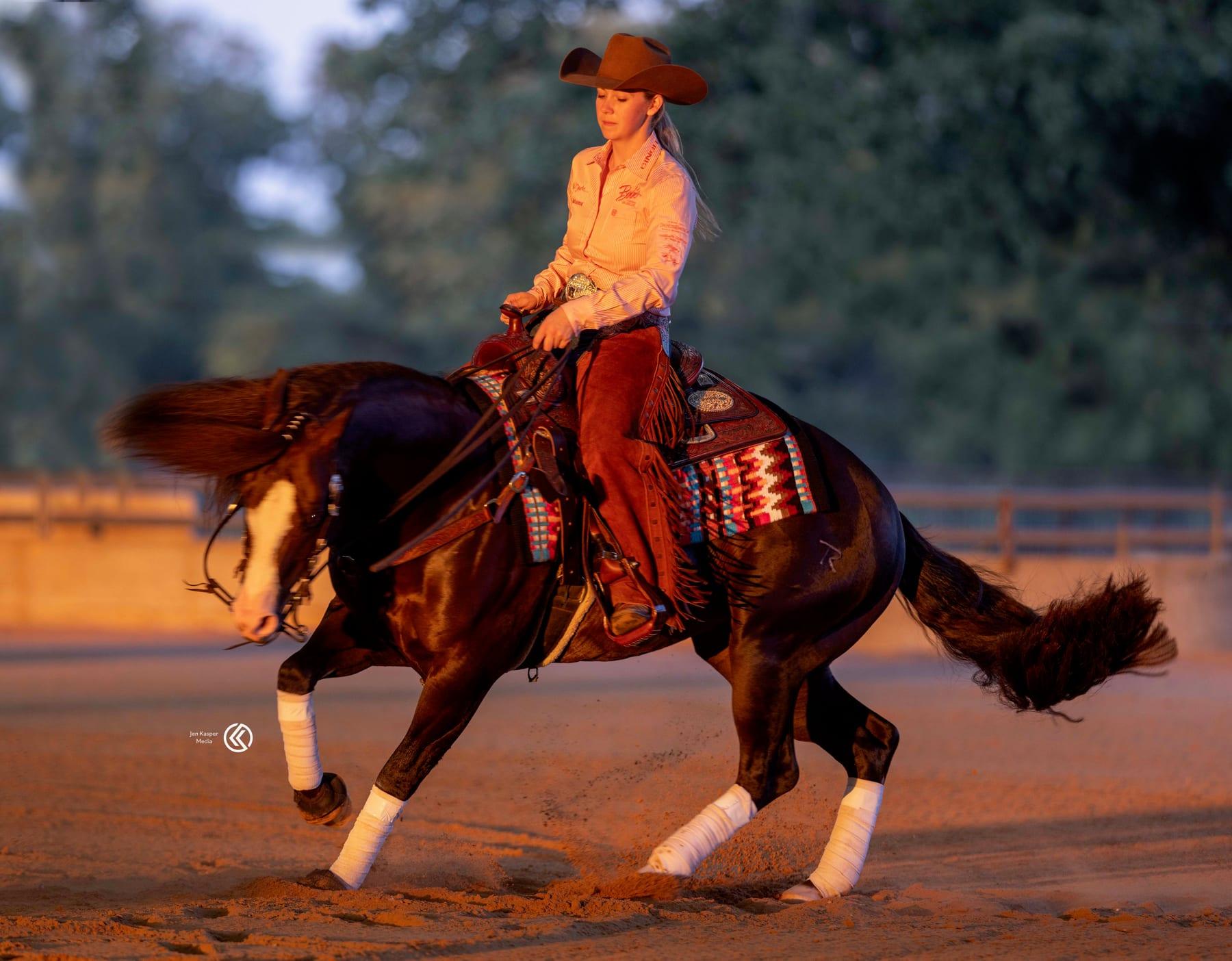 The Firemen, sorrel reining stallion at Solo Select Horses — photo 2