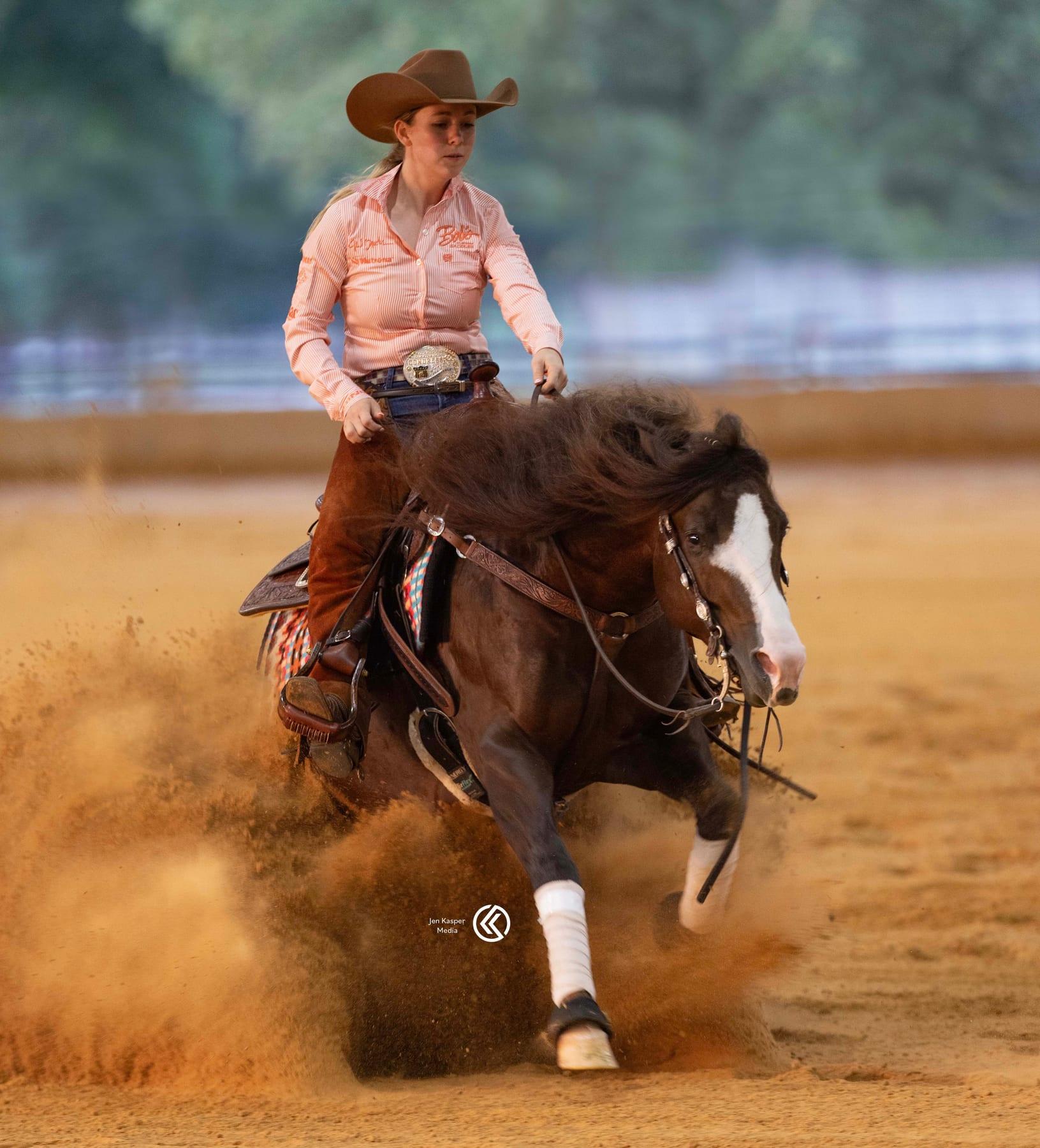 The Firemen, sorrel reining stallion at Solo Select Horses — photo 3