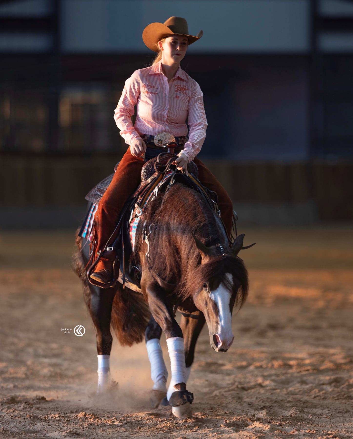The Firemen, sorrel reining stallion at Solo Select Horses — photo 5