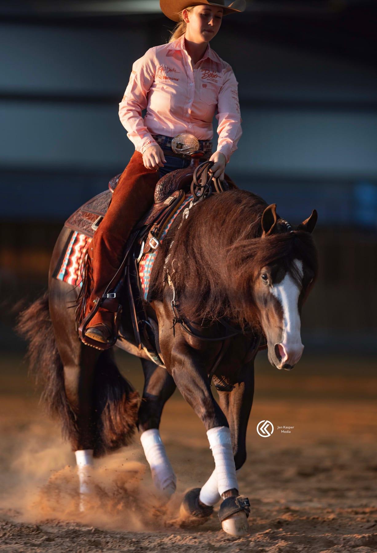 The Firemen, sorrel reining stallion at Solo Select Horses — photo 6