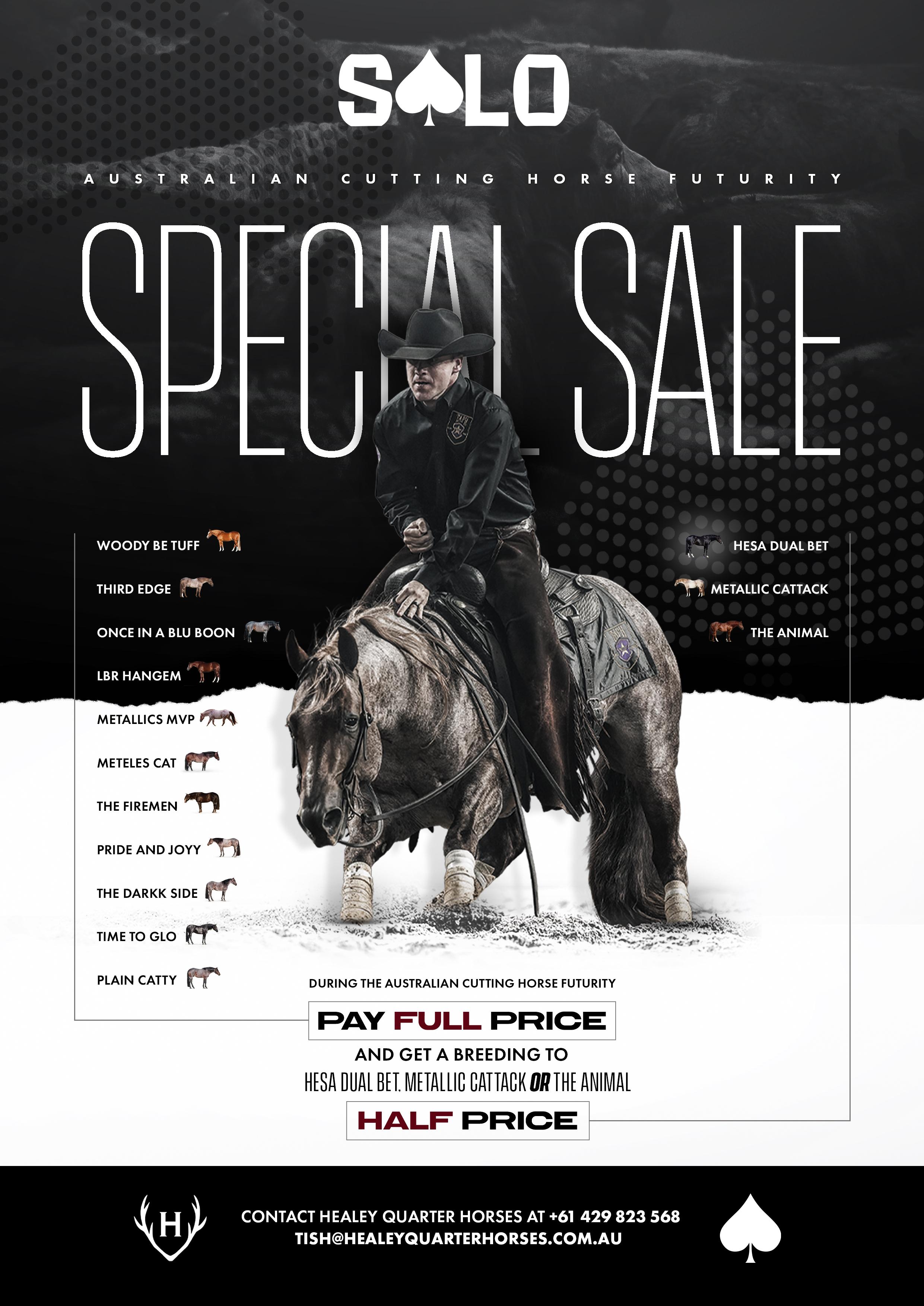 Solo Select Cutting Futurity Special Sale