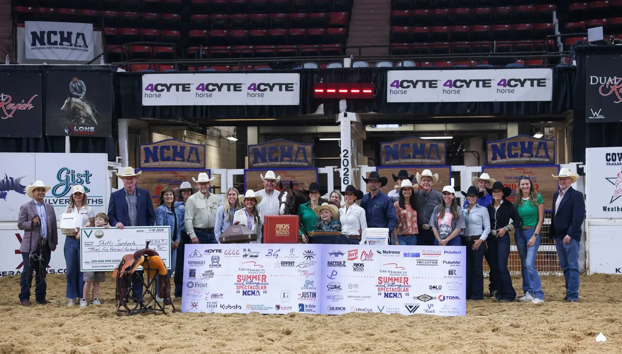 LBR Hangem wins 2026 NCHA Summer Spectacular Open Classic.