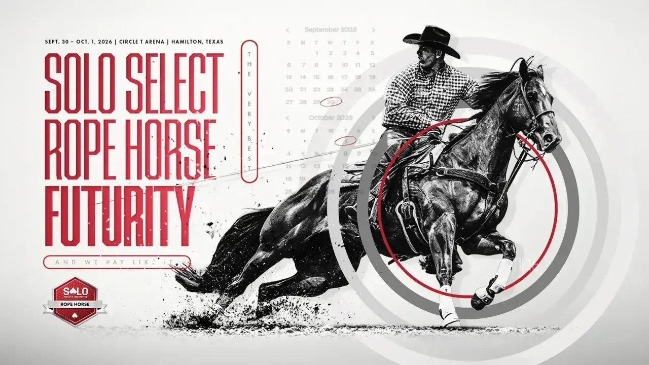 Magill Livestock Insurance returns as Gold sponsor of the heeling at the $620,000-added 2026 Solo Select Rope Horse Futurity.