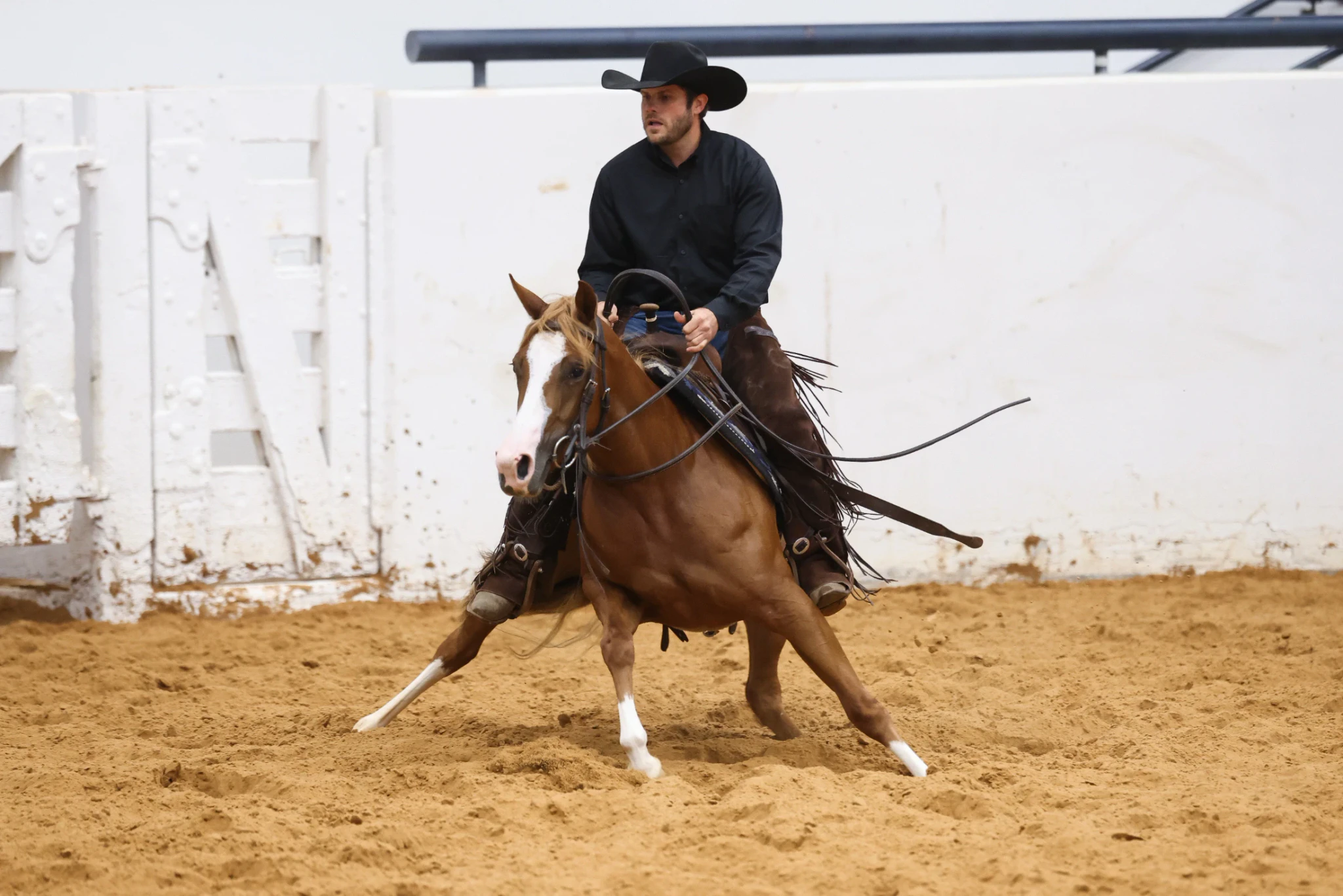 Cuff It became a $100,000 high-seller at the Western Bloodstock 2-Year-Old Snaffle Bit Futurity Sale for Ramos Remuda.